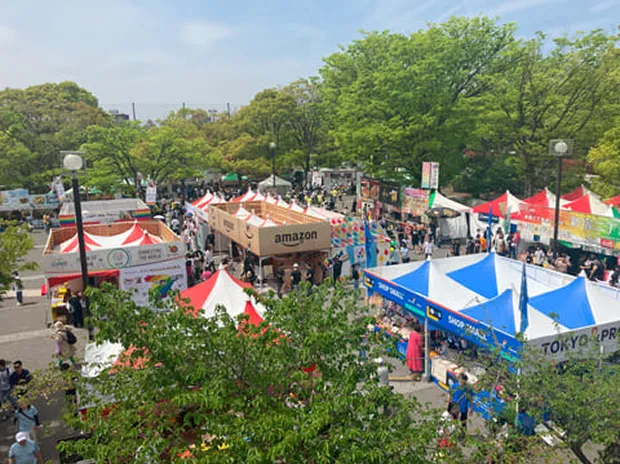 東京レインボープライド2024の会場風景