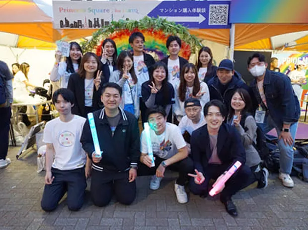 東京レインボープライド2024の会場風景