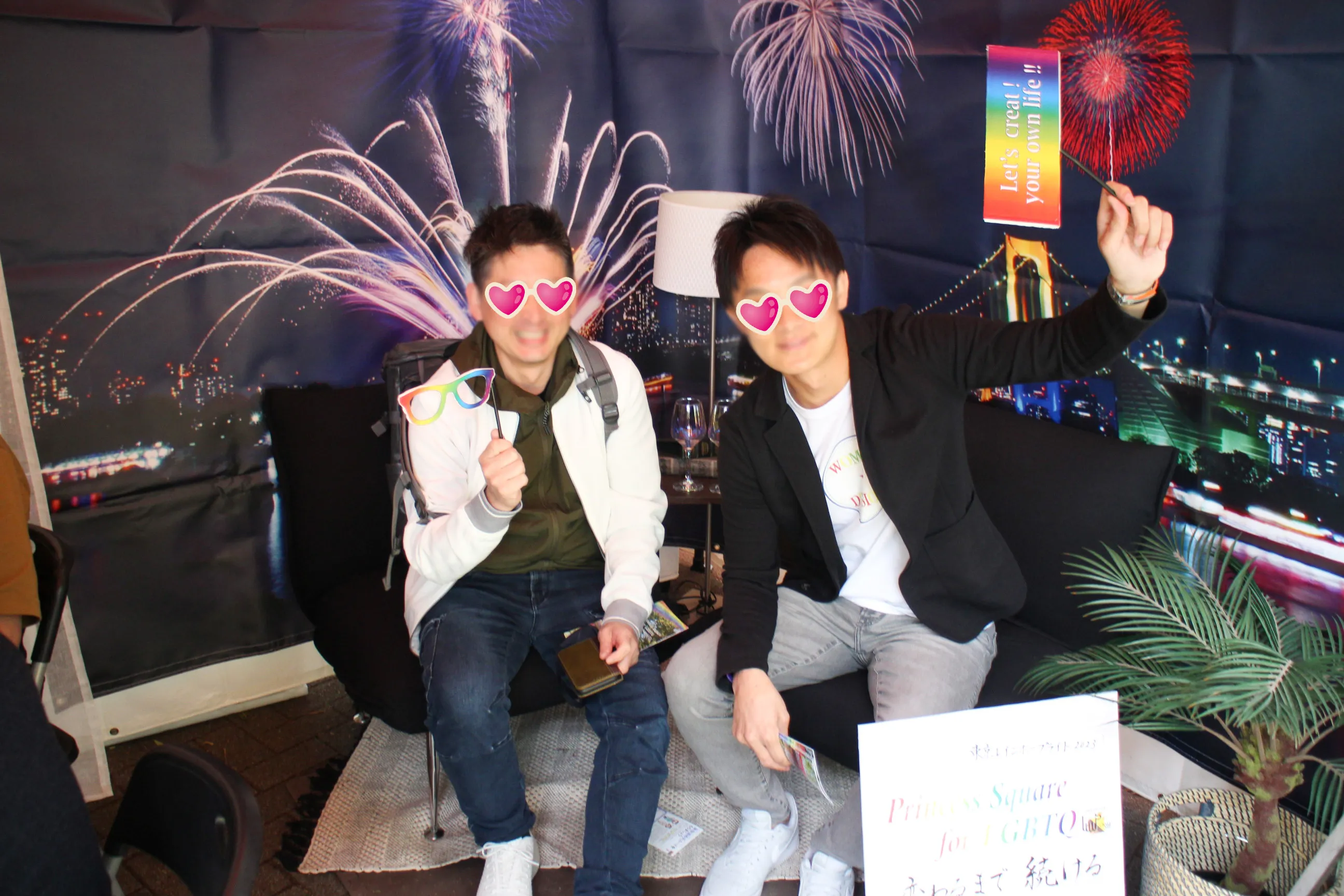 東京レインボープライド2023の会場風景