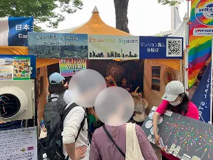 Tokyo Pride 2025の会場風景